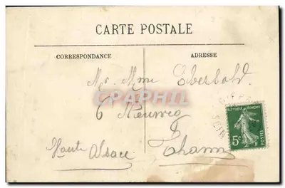 Widok z Dieppe — Przylącz Farenceville-sur-Mer — LL. n°208 — Rewers