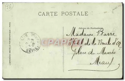 Dieppe — L'Avant-Port — LL. — Tipografia Nuova Fotografica, Parigi — Verso