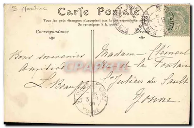 ÉTRETAT — La Terrasse del Casinò — ND Phut, n° 269 — Verso