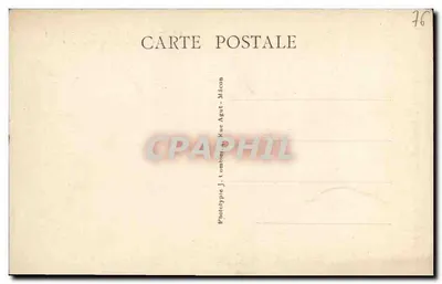 Trouville — El Muelle del Bateau y vista de la Iglesia de Nuestra Señora — Fototipo J. Agut-Mâcon — Reverso