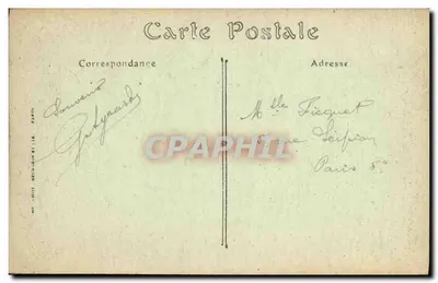 Sainte-Adresse (le Nice Havrais) — Avenue des Régates — ND. Phot. — Verso