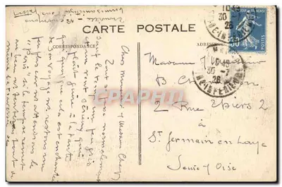 Sainte-Adresse — Vista geral — L. Le Maçon, n°297 — Verso