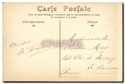 Fécamp — Destylarnia Benedictine, plac — ND. Fot. — Rewers