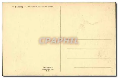 Fécamp — La falaise de Trou au Chien — Editor Littoral — Reverso
