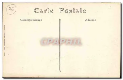 Caudebec-en-Caux — Widok na Seinę — ND. Fot. — Rewers
