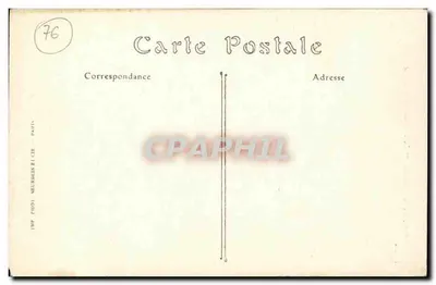Caudebec-en-Caux — A Igreja de Nossa Senhora — ND. Phot. — Verso