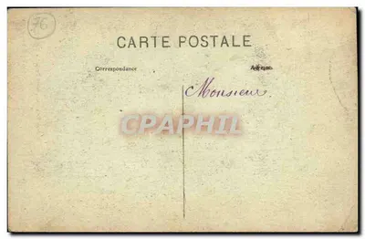 Gros Chêne d'Al louville — Casa Delamare, edição Yvetot — n° 822 — Verso