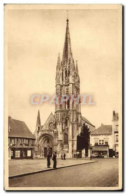 Lillebonne (S.-L.) — A Igreja — Editor J. Boudouin & Cie, n°76