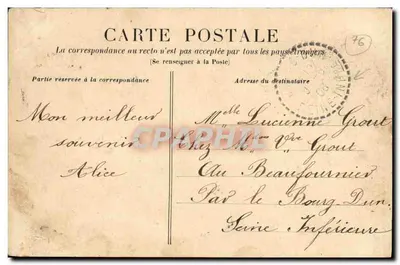 Saint-Adrien. Katedra — Okolice Rouen — Wydawca: Point-Lucie, nr 695 — Rewers