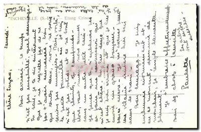 Crino Pond — Incheville (S.-In) — Publisher Pimy — Back