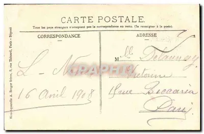 Gournay — A Igreja — Casa Arnout — Verso