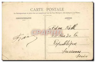 Molen van Vardes – Omgeving van Gournay-en-Bray (S.-I.) – Uitgave Vve G. Beaudoin — Achterkant