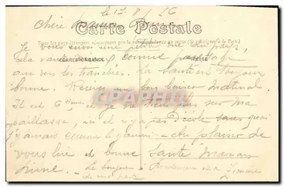 Berneval — Vista Geral — editor L. Léon — Verso