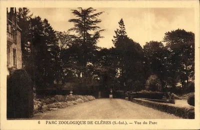 Parque Zoológico de Clères (Sul-Inferior) — Vista do Parque