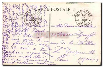 Veulettes — Grupa domków wioski — Wydawca nieznany, nr serii 583 — Rewers