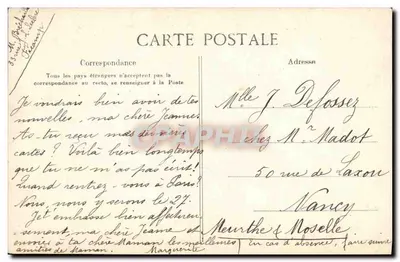 A Carvalha da Capela de Allouville-Bellefosse — Arredores de Yvetot — L. J. n° 371 — Verso