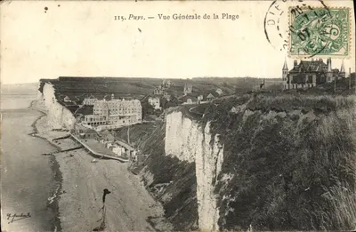 Puys — Vista Geral da Praia — G. Fouchaud, n°115