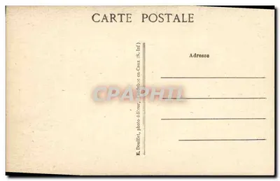 Monumento comemorativo da Grande Guerra em Caudebec-en-Caux — editor E. Douillet, n°42 — Verso