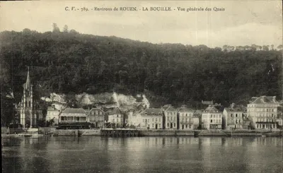 La Bouille — Vista geral dos Quais — C.V. 789