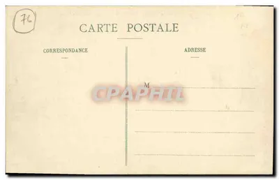 La Bouille — Vista geral dos Quais — C.V. 789 — Verso