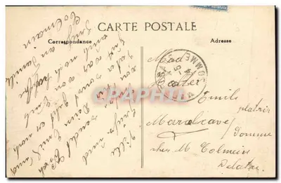 Le Havre — Perspektywa plaży — G. F., Le Havre — Rewers