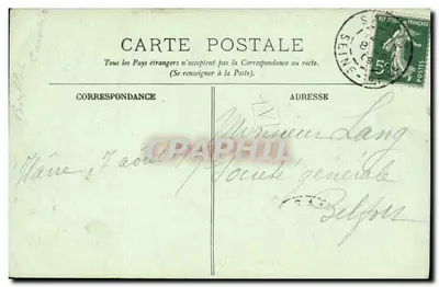 Le Havre — El Fuerte de Tourneville — LL. n°179 — Reverso