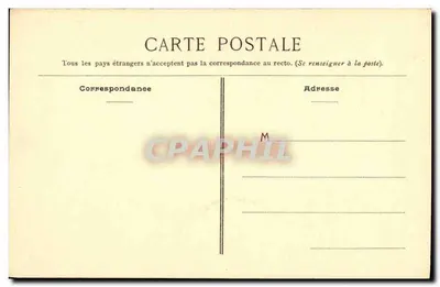Le Havre — Anteporte à noite — P.L.D. 7 — Verso