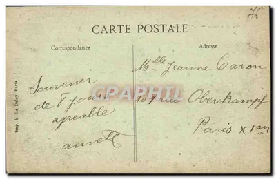 Le Havre — Widok na kasyno — Wyd. E. Le Doley, Paryż — Rewers