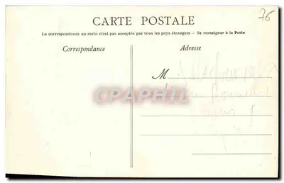 Le Havre — Uma tempestade — Coleção AD — Verso