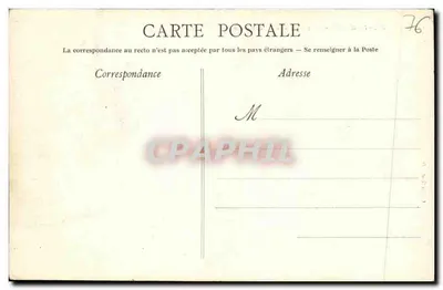 Le Havre — Ansicht des großen Hafens — Sonnenuntergang — Verlag C. G. P. (Nr. 343) — Rückseite