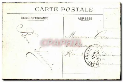 Revue morska w Tréport (1829) — Dokumenty historyczne — Revue tramwajów — Rewers