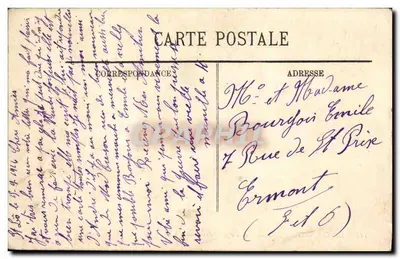 Le Tréport — Statek z Dieppe wjeżdżający do portu — LL. — N° 111 — Rewers