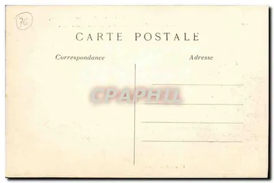 Le Terrasses vicino a LE TRÉPORT (Seine-Inf) — Vista presa dal Giardino di TRIANON-HOTEL — L'Hirondelle Parigi — n°73 — Verso