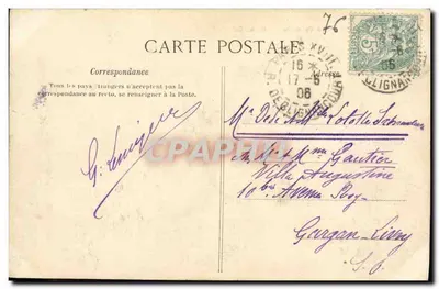 Le Tréport — Krużgan — C.L.C. — Rewers