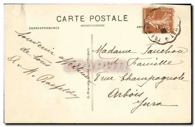 Le Tréport - O Casino - As Falésias - G.B. - n°21 — Verso