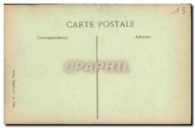 Les Baux — O Velho Hospital — Editor BLD, n° 2195 — Verso