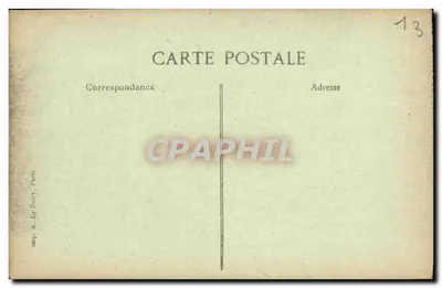 Les Baux — Rue des Fours — wydawca BLD, n° 2185 — Rewers