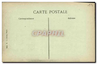 Les Baux — Hotel de Ville i Rue Porte Eygières — BPD, nr 2187 — Rewers