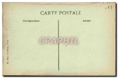 Les Baux — Dom Lère i stary Zamek — BLD, n° 2186 — Rewers