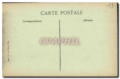 Les Baux — Wieża Brau i Rue Romaine — B.P.D. n°2188 — Rewers