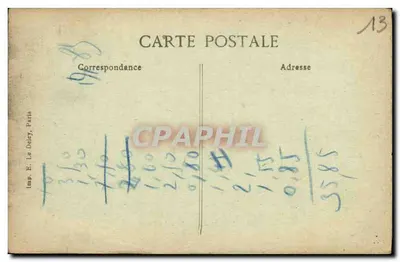 Les Baux — Dolina Piekielnego — B.D. nr 2204 — Rewers