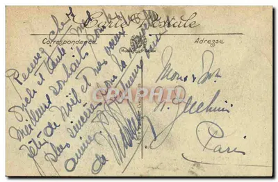 Marseille — Plac Castellane i widok na Najświętszą Maryję Panny Obrony — LL, nr 319 — Rewers