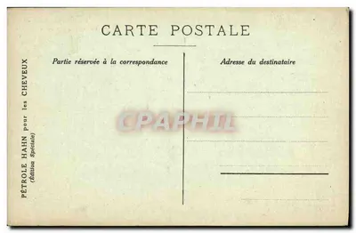 Marseille — Zamek If — Pétrole Hahn, Skarb Włosów — Rewers