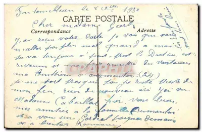 Marseille — Le Château d'If — Éditeur inconnu, n° 10 — Verso