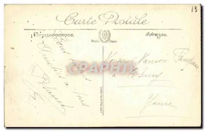 Marseille — Plac Bourse i Pomnik Paget — LL. nr 21 — Rewers
