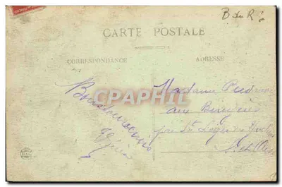 MARSEILLE — O Embarcadère do Pharo — BR - 1581 — Verso