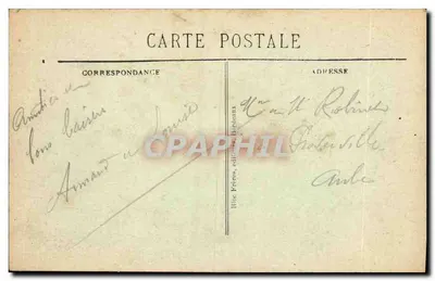 Marselha — O Cais e o Porto da Joliette — A Catedral — BN-1511 — Verso