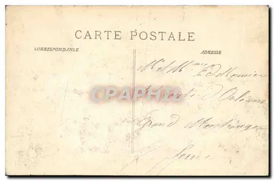 Marseille — Arco do Triunfo da Porta d'Aix — editor não visível — Verso
