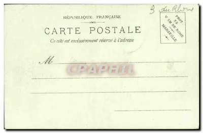 Marselha — A Catedral — PH.A. n°118 — Verso