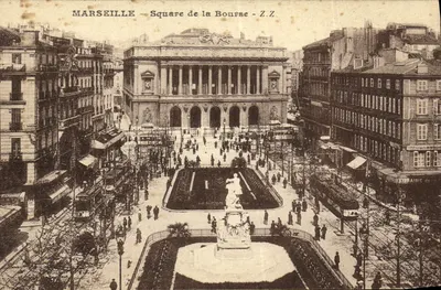 Marseille — Praça da Bolsa — Z.Z.